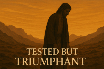 Tested But Triumphant Message Image